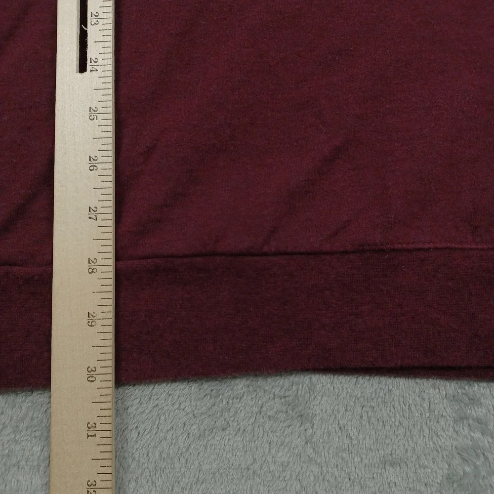 Polo‎ Ralph Lauren Sweater Mens 2XLT Red 1/4 Zip Pullover Preppy